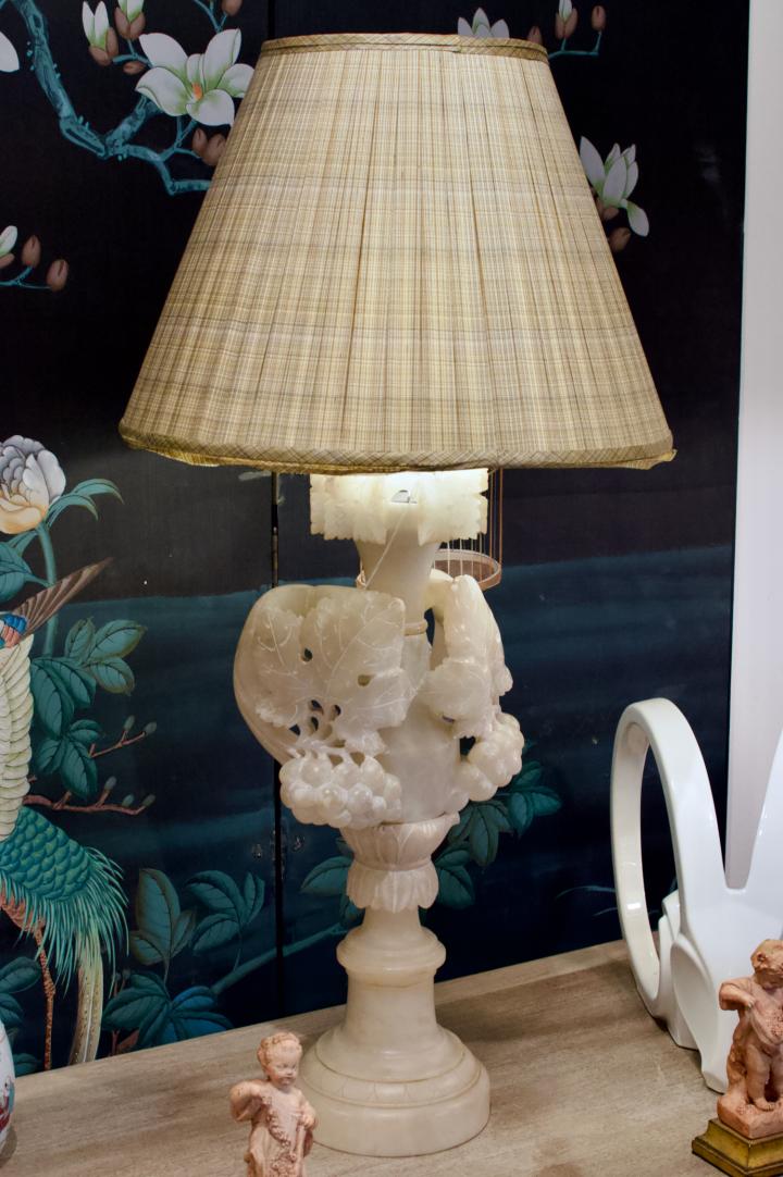 Shop Pair of alabaster lamps | Hunt & Gather