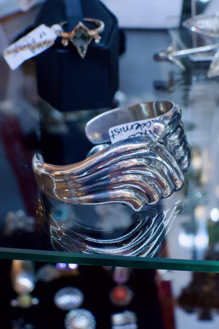 Shop Los Ballesteros TAXCO - modernist cuff bracelet | Hunt & Gather