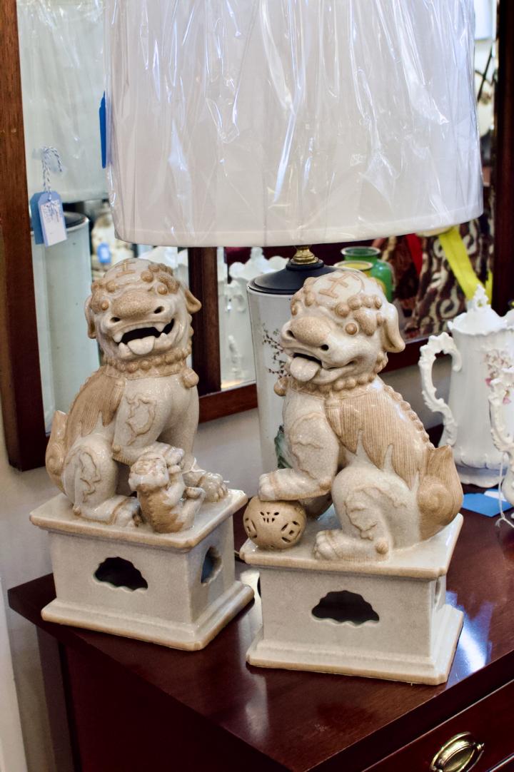 Shop Pair of foo dogs | Hunt & Gather