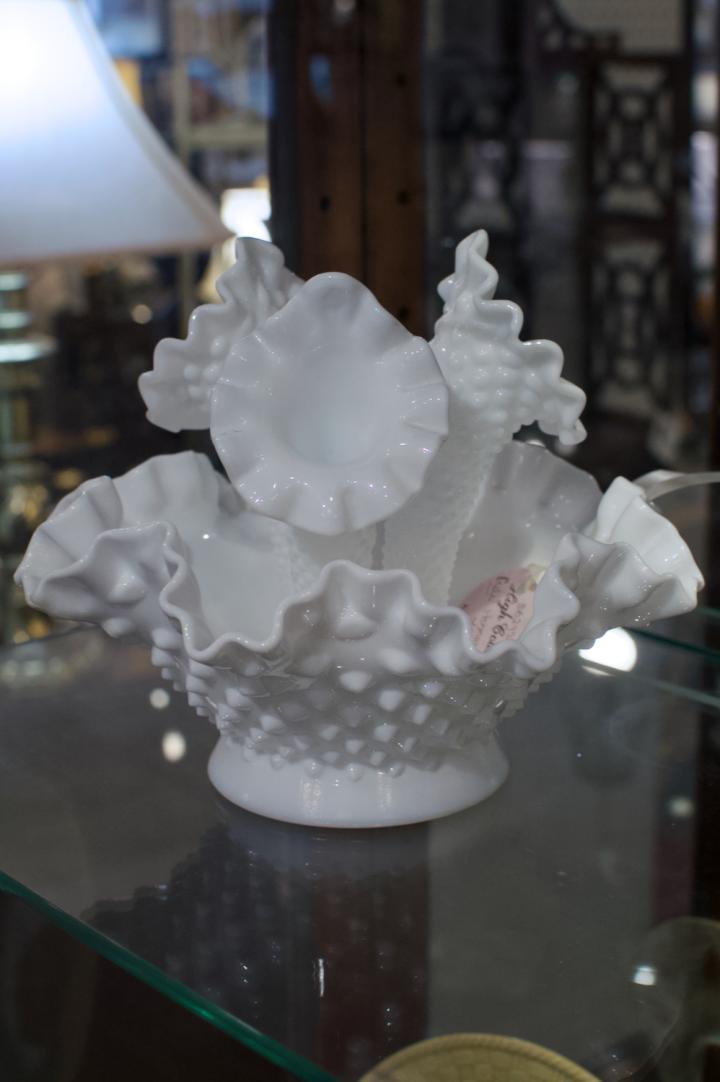 Shop Cute hobnail milk glass | Hunt & Gather