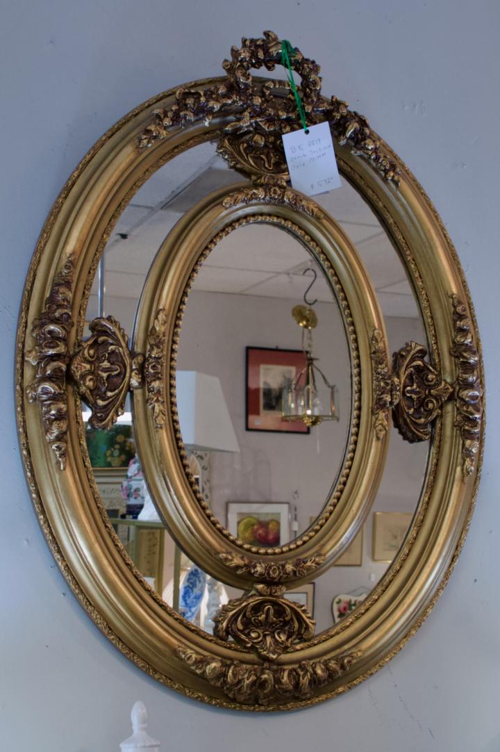 Shop Ornate sectional gold mirror | Hunt & Gather