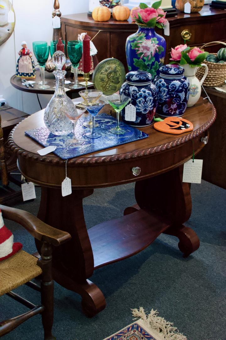 Shop Oval mahogany table | Hunt & Gather