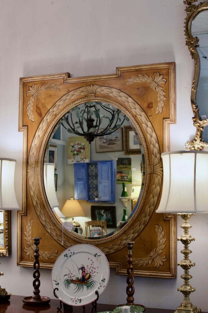 Shop Ardley Hall painted pine mirror | Hunt & Gather