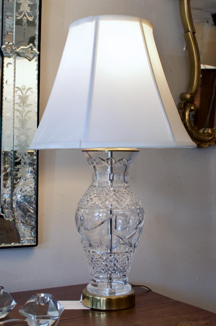 Shop Pair of crystal lamps | Hunt & Gather