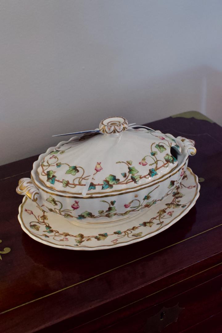 Shop Small tureen w/ underplate | Hunt & Gather