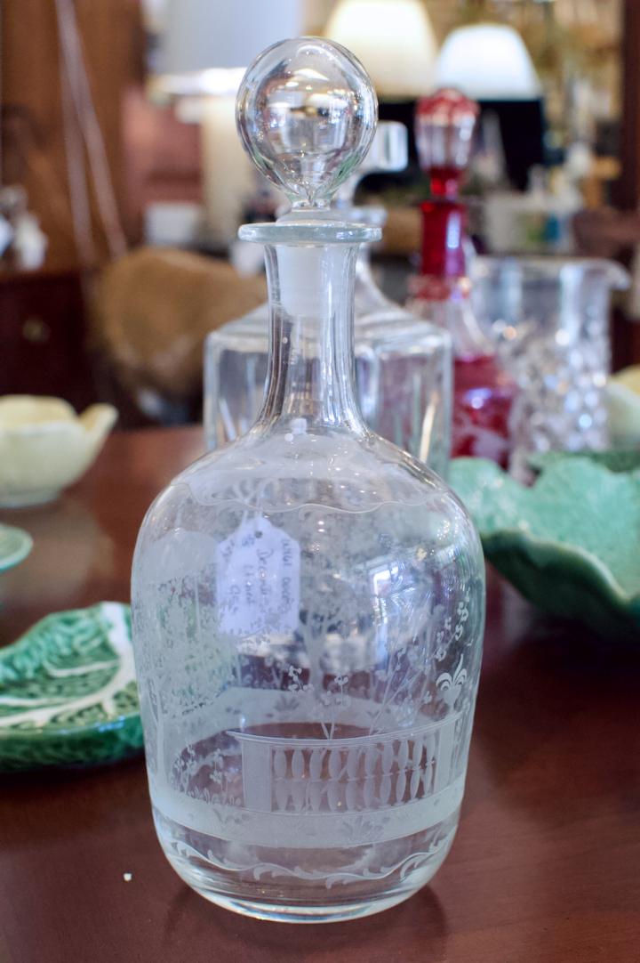 Shop Etched decanter | Hunt & Gather