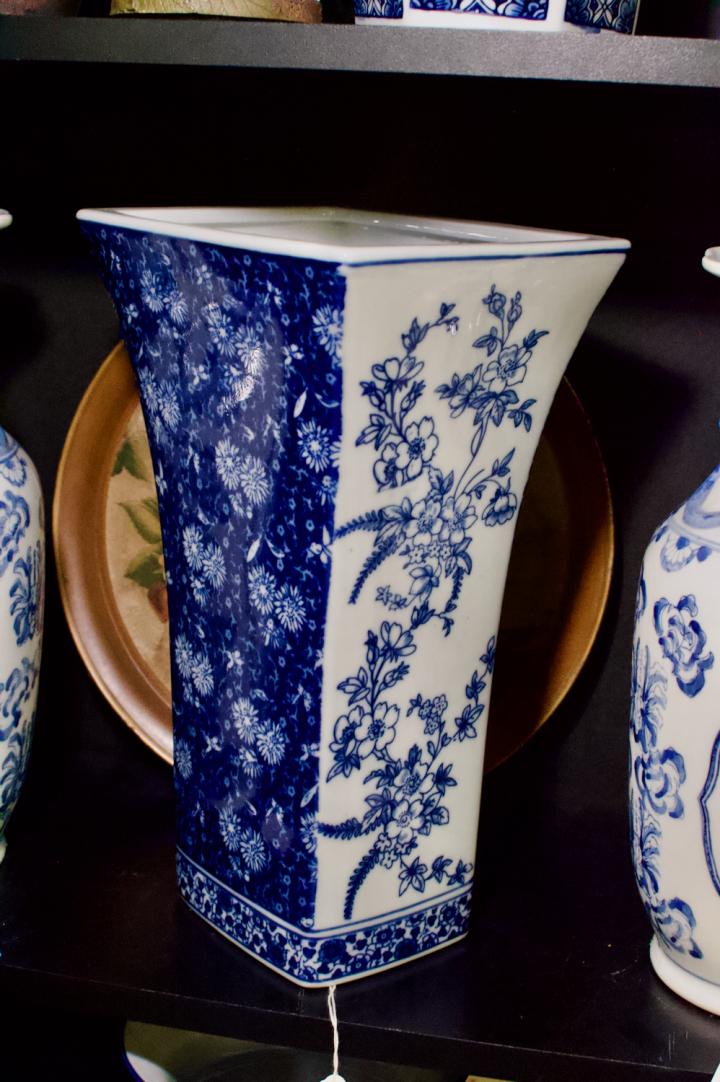 Shop Oriental blue & white vase | Hunt & Gather