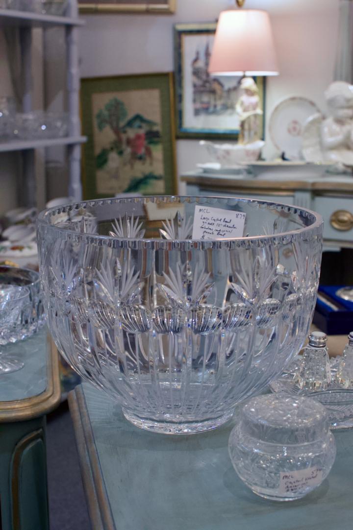 Shop Large crystal bowl | Hunt & Gather