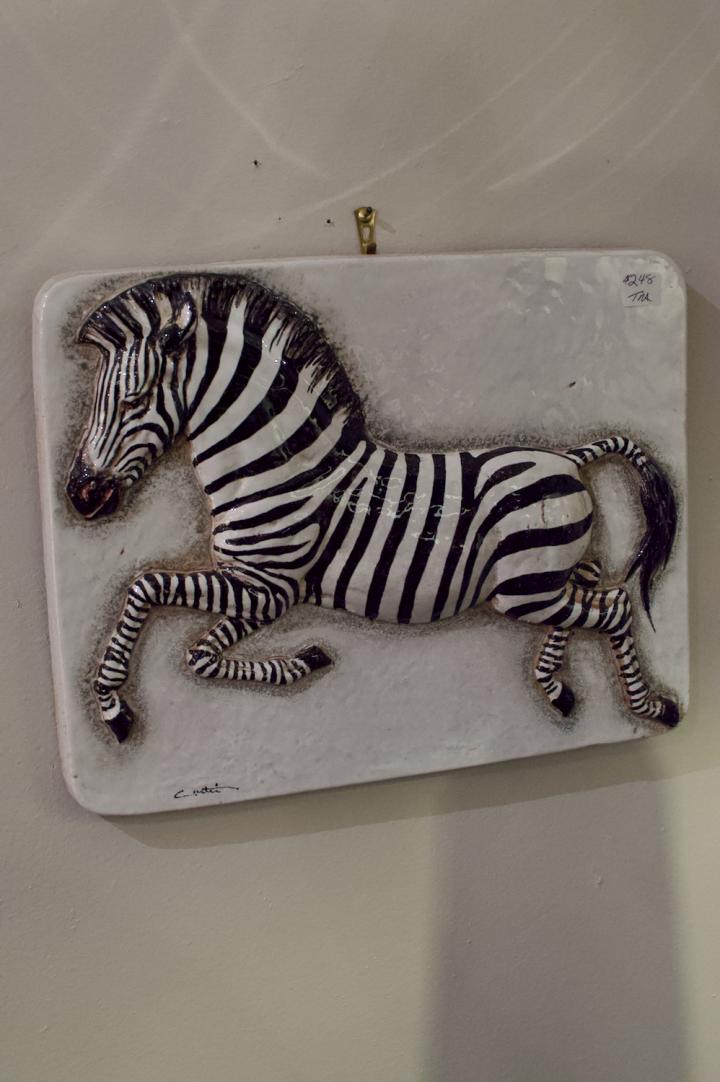 Shop Signed zebra wall plaque | Hunt & Gather