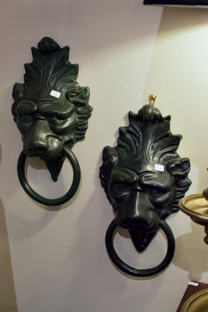 Shop Lions head door knockers | Hunt & Gather