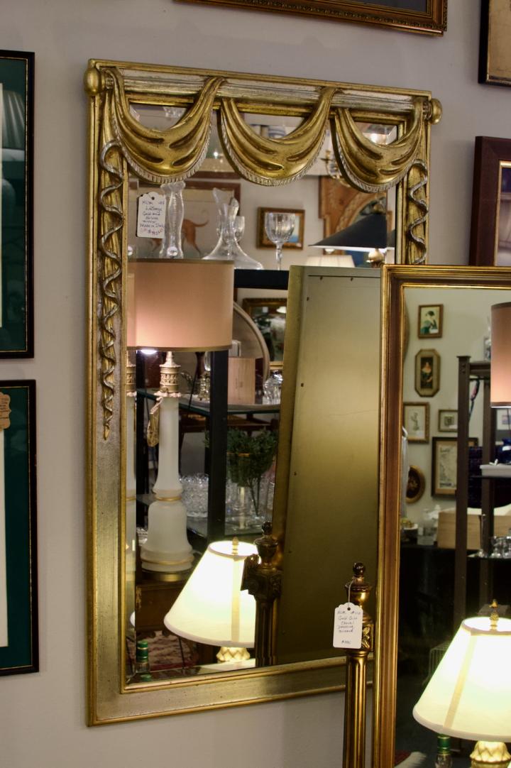 Shop LaBarge gold & silver mirror made in Italy | Hunt & Gather