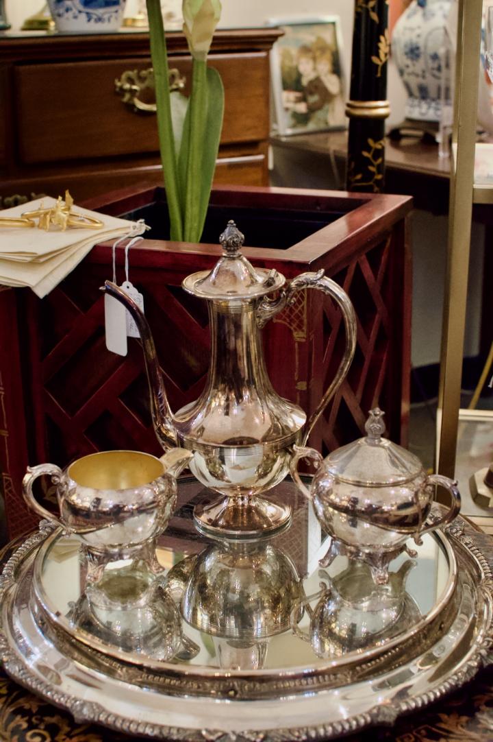 Shop 3 pc silverplate tea set | Hunt & Gather