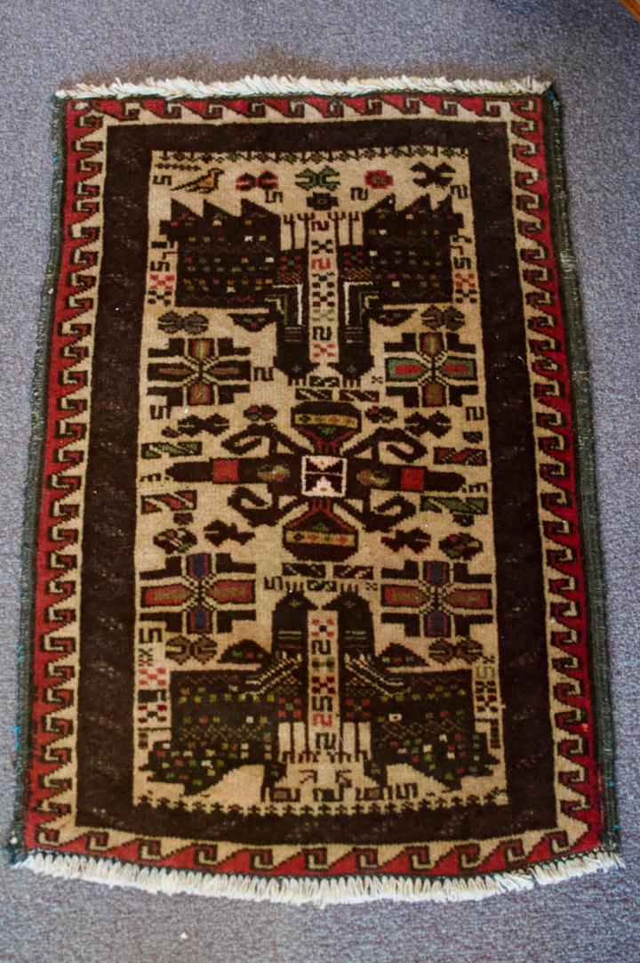 Shop Vintage Turkish wool on wool rug | Hunt & Gather