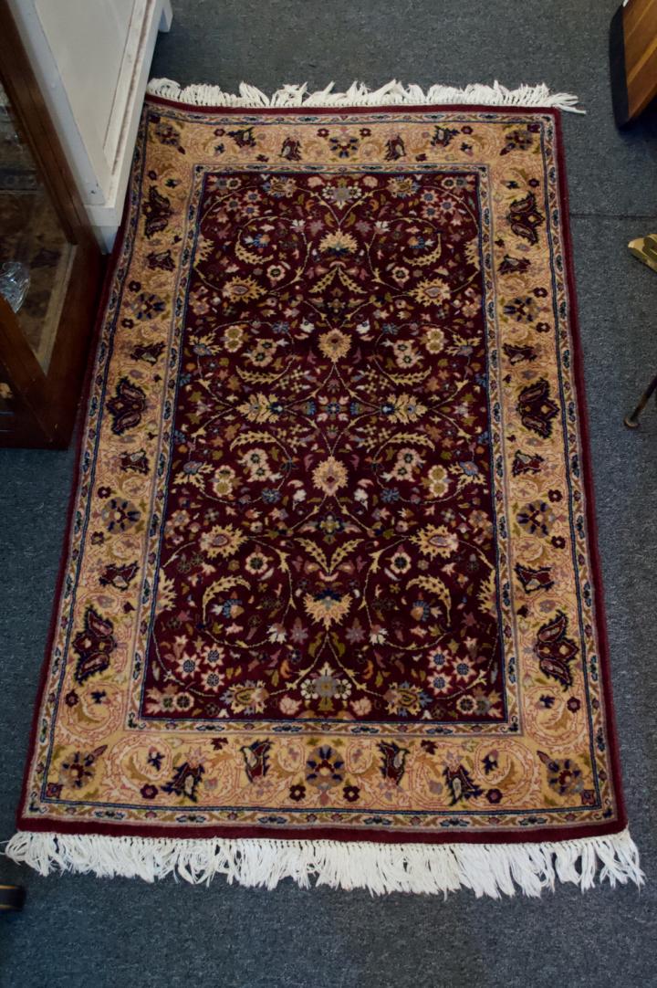 Shop Hand knotted wool rug - Indo / Persian | Hunt & Gather