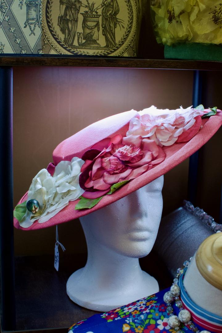 Shop Pink flowers hat | Hunt & Gather