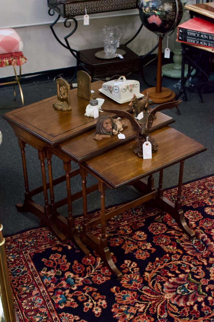 Shop Vintage Brandt set of 3 nesting tables | Hunt & Gather