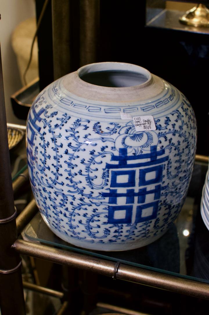 Shop 19th C double happiness jar | Hunt & Gather