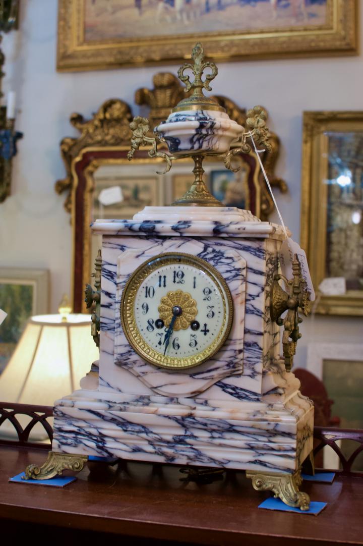 Shop French marble clock | Hunt & Gather