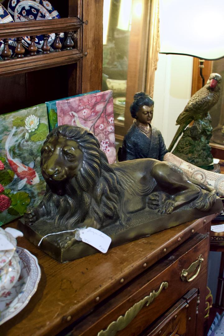 Shop Bronze lion | Hunt & Gather