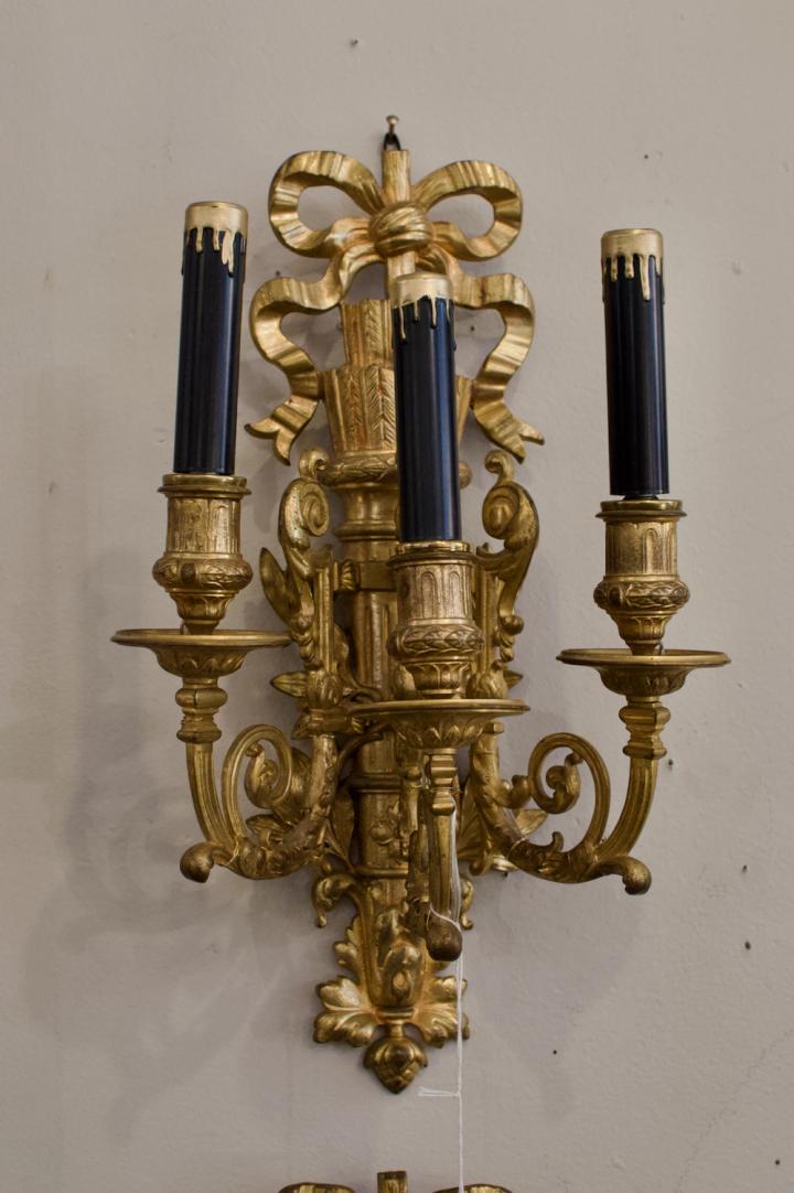 Shop Pair of rewired sconces | Hunt & Gather