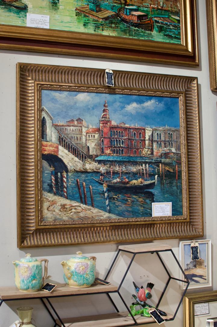 Shop Modern impressionist view of Venice oil on canvas | Hunt & Gather