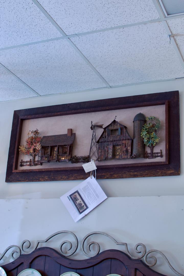 Shop Farm scene artwork - 1970s Americana art | Hunt & Gather