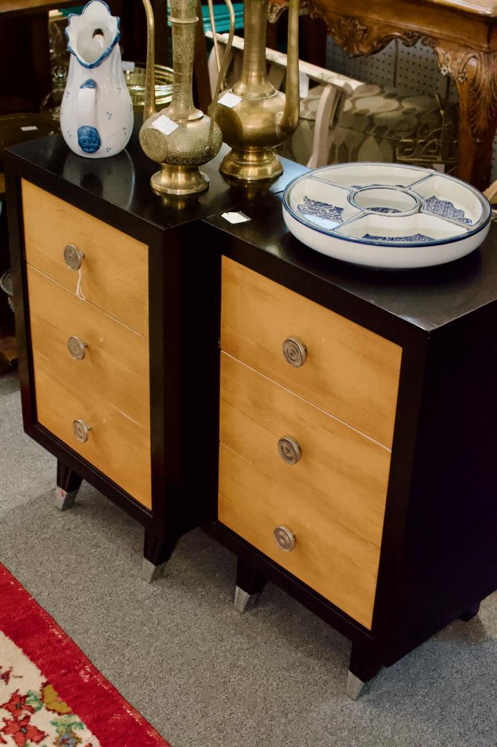 Shop Seiling modern night stands C1960 - lacquered | Hunt & Gather