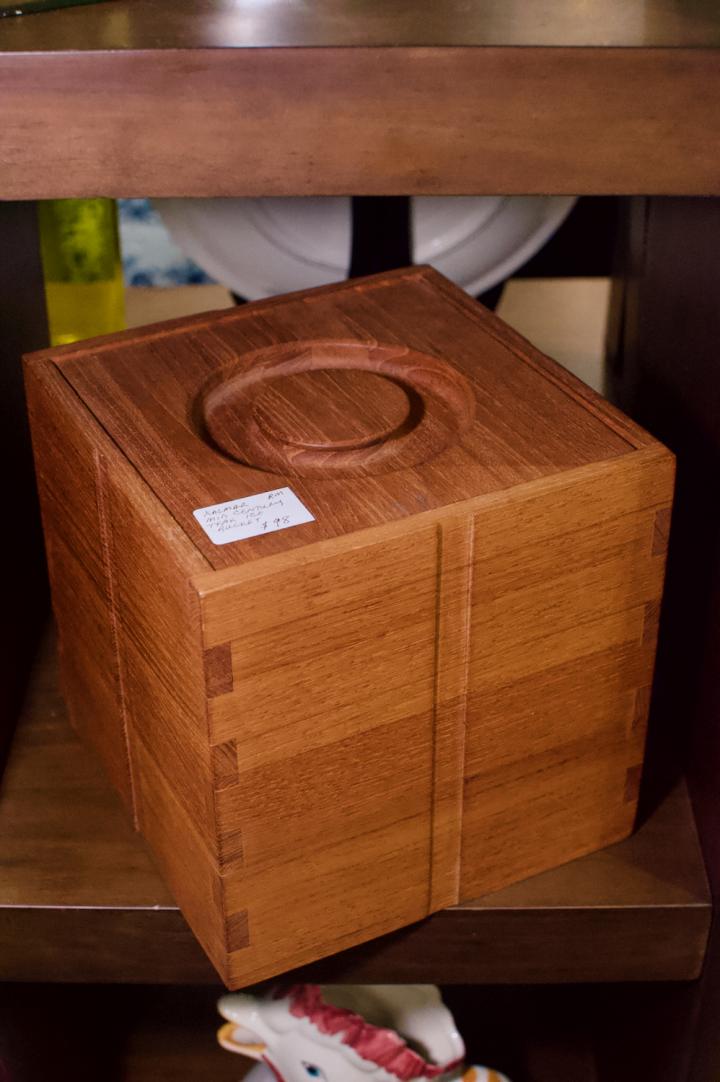 Shop Kalmar mid century teak ice bucket | Hunt & Gather