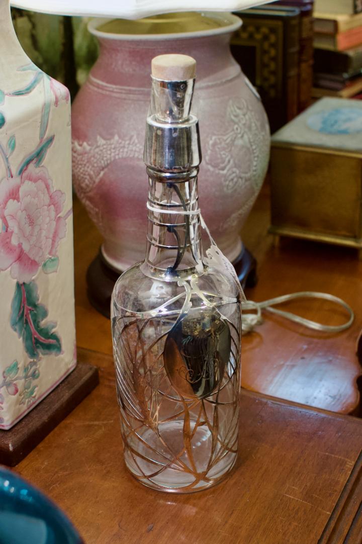 Shop Early sterling overlay liquor bottle | Hunt & Gather