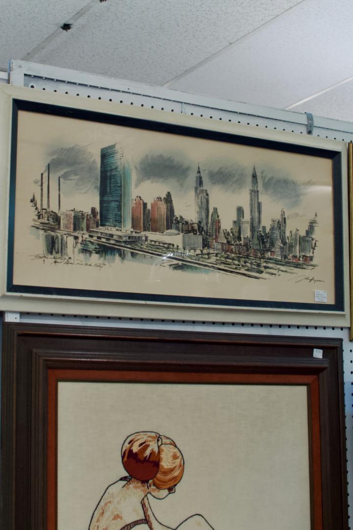 Shop John Haymson hand colored print | Hunt & Gather