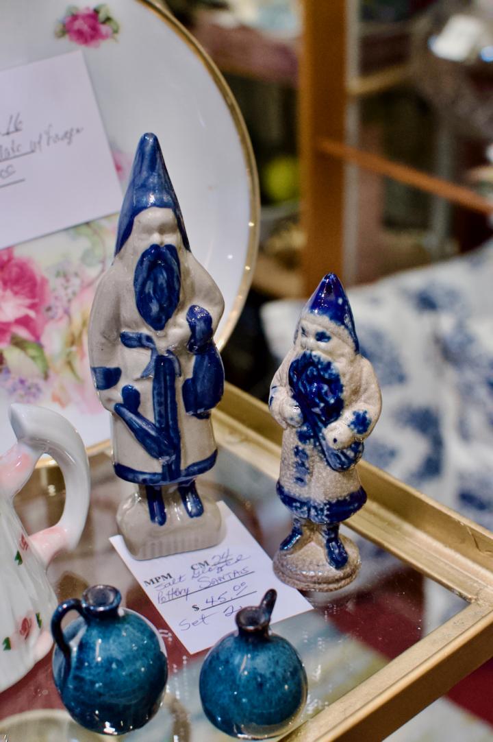 Shop Salt glazed pottery Santas | Hunt & Gather