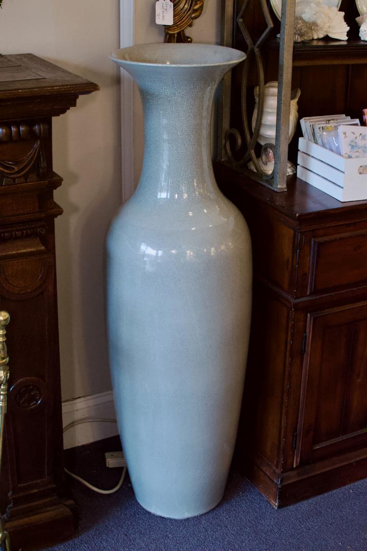 Shop Pair of Celadon palace vases | Hunt & Gather
