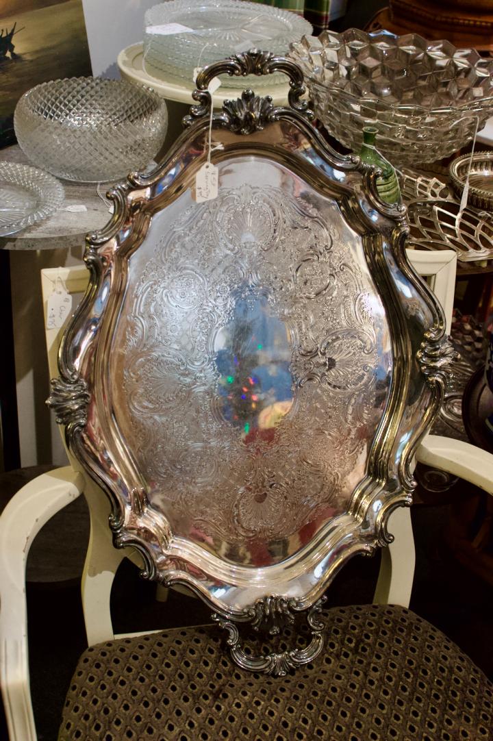 Shop Silverplate serving tray | Hunt & Gather