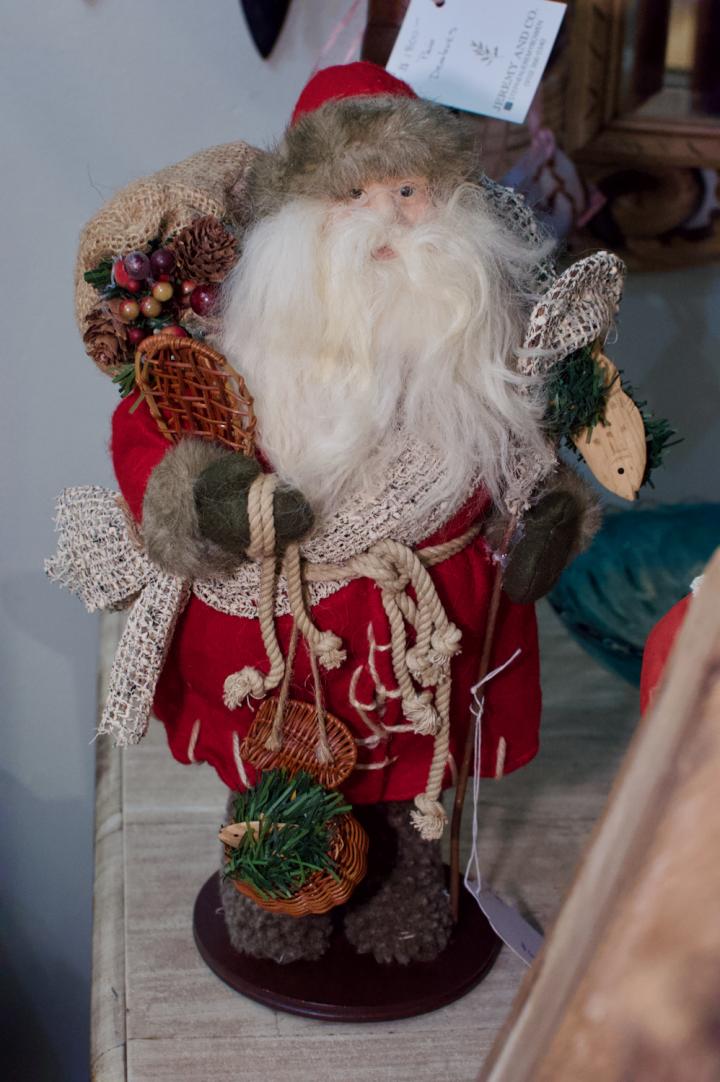 Shop Santa Claus w/ fish baskets | Hunt & Gather