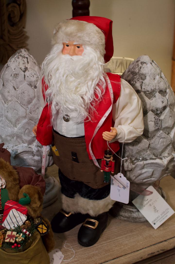 Shop Santa Claus w/ toy & measuring tape | Hunt & Gather