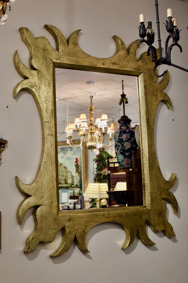 Shop Bunny Williams Norfolk mirror w/ gold finish | Hunt & Gather