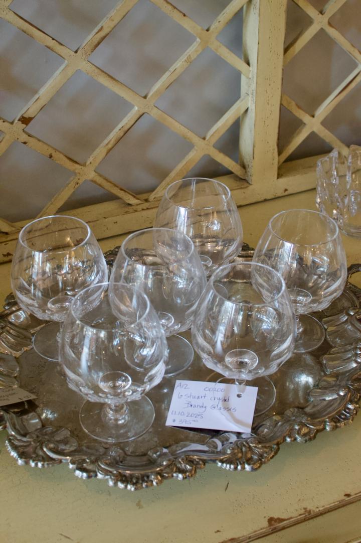 Shop 6 Stuart crystal brandy glasses | Hunt & Gather