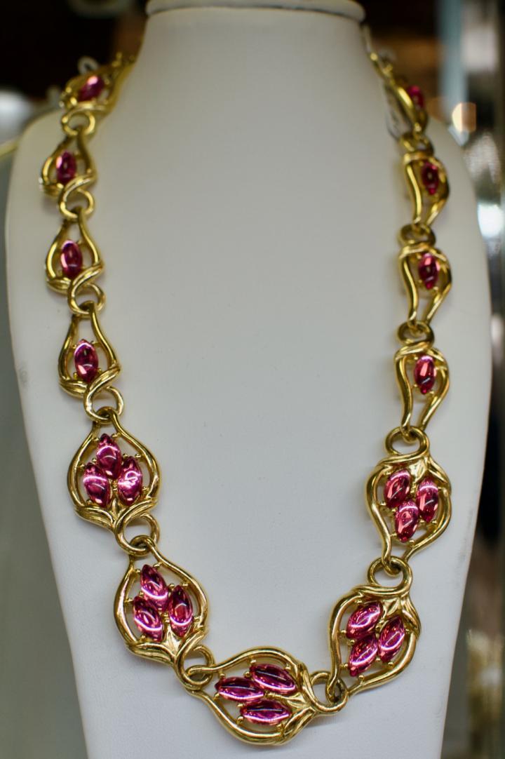 Shop Gold & pink necklace | Hunt & Gather