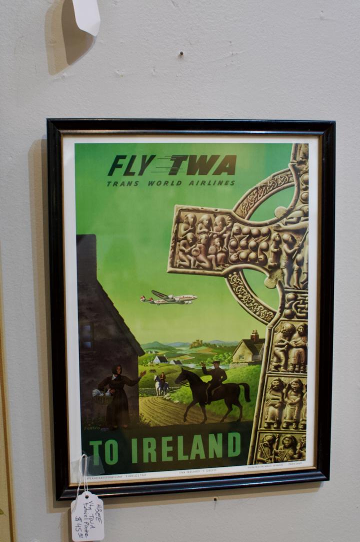 Shop Vintage TWA travel poster | Hunt & Gather