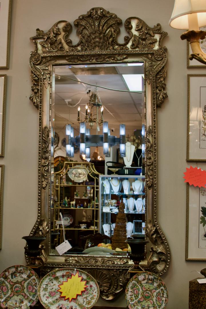 Shop Silver framed mirror | Hunt & Gather