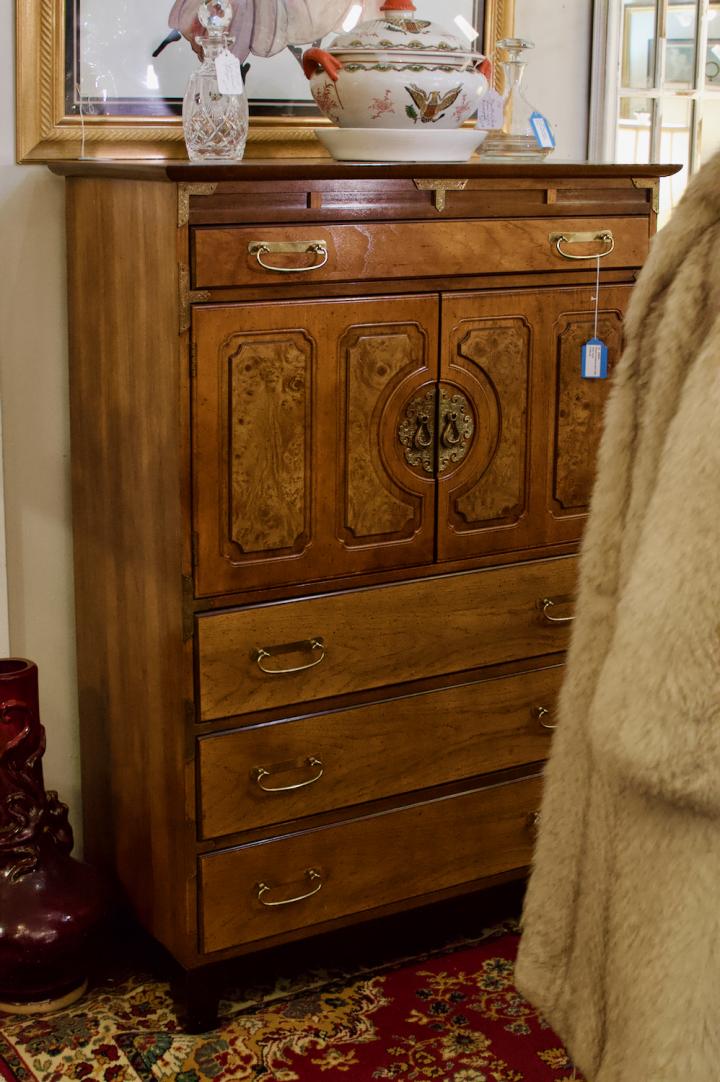 Shop Basset furniture Asian 2 door chest | Hunt & Gather