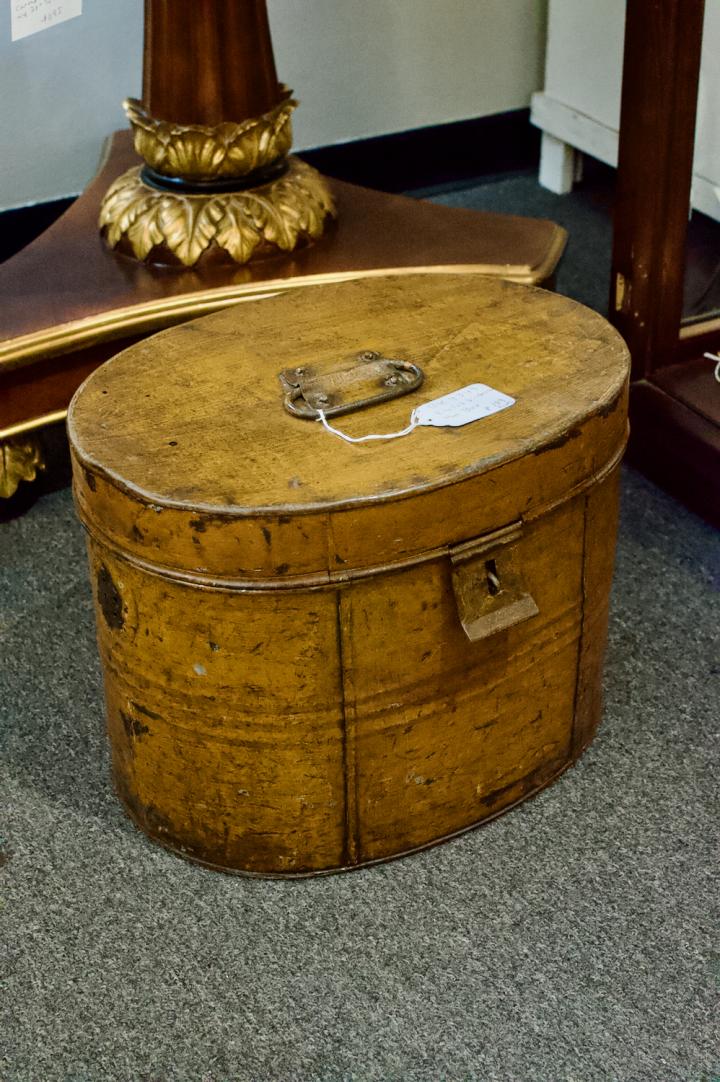 Shop English Victorian hat box | Hunt & Gather