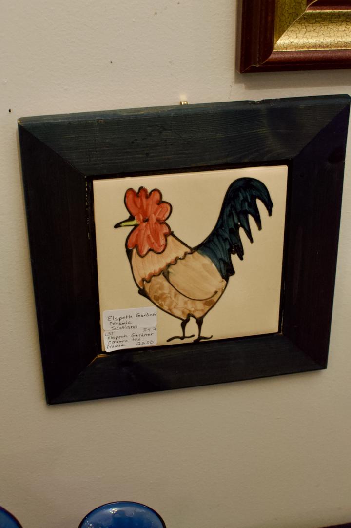 Shop Elspeth Gardener ceramic tile - framed | Hunt & Gather