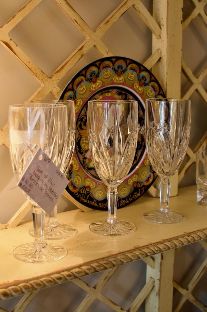 Shop Set of 4 by Marquis by Waterford brookside goblets | Hunt & Gather