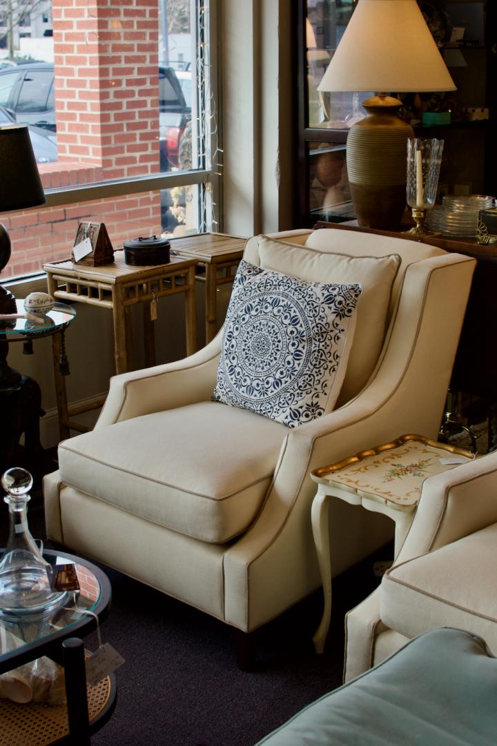 Shop Pair of white century chairs | Hunt & Gather