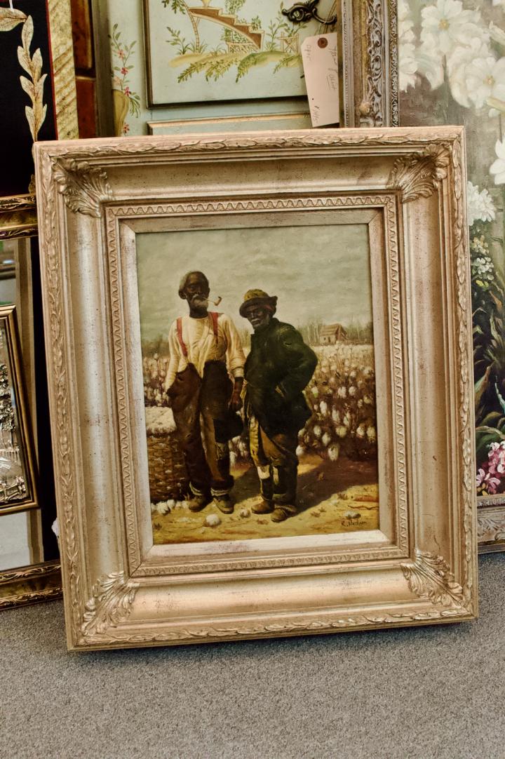 Shop Black cotton harvesters art - signed R. Neilson | Hunt & Gather