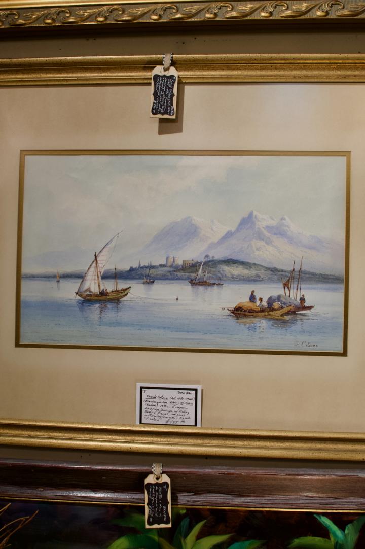 Shop Frank Catano 19th C. watercolor | Hunt & Gather