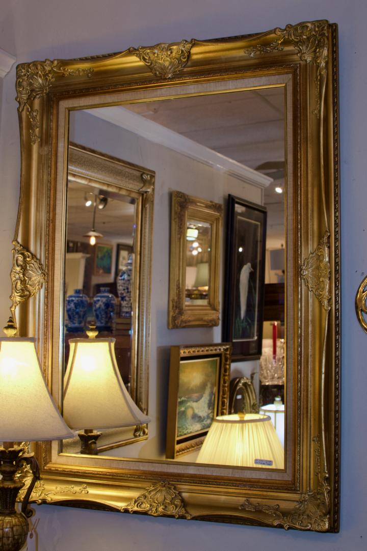 Shop Wood gilt mirror | Hunt & Gather