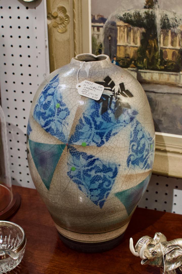 Shop Large 16” Ikebana ceramic vase | Hunt & Gather