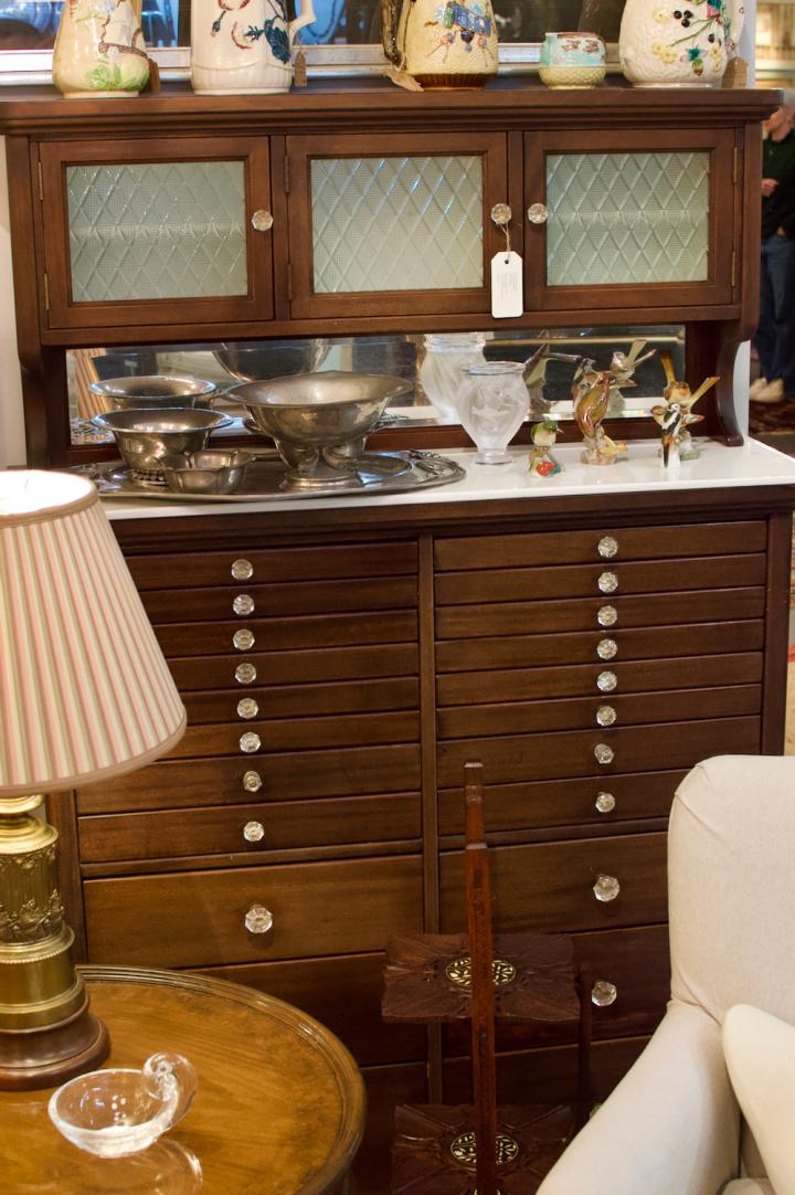 Shop Mahogany dental cabinet | Hunt & Gather